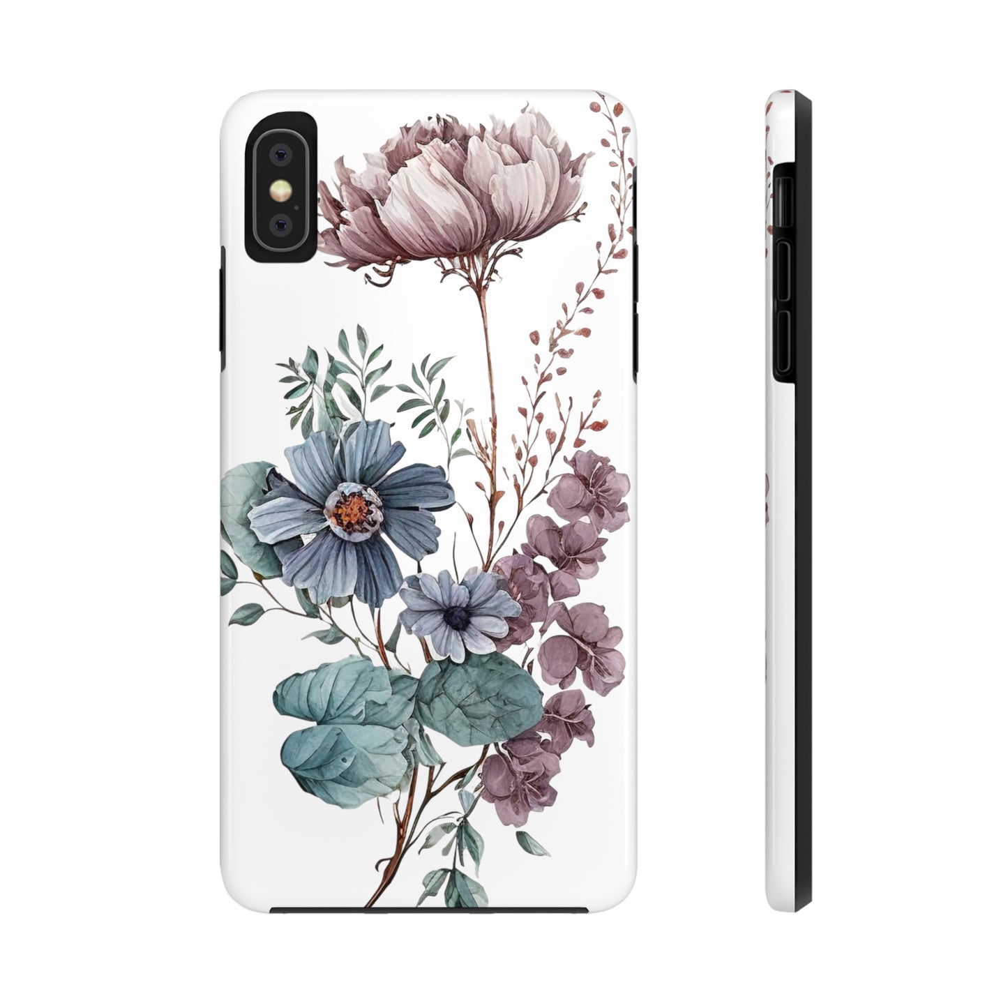 Tough Phone Cases: Watercolor Flower