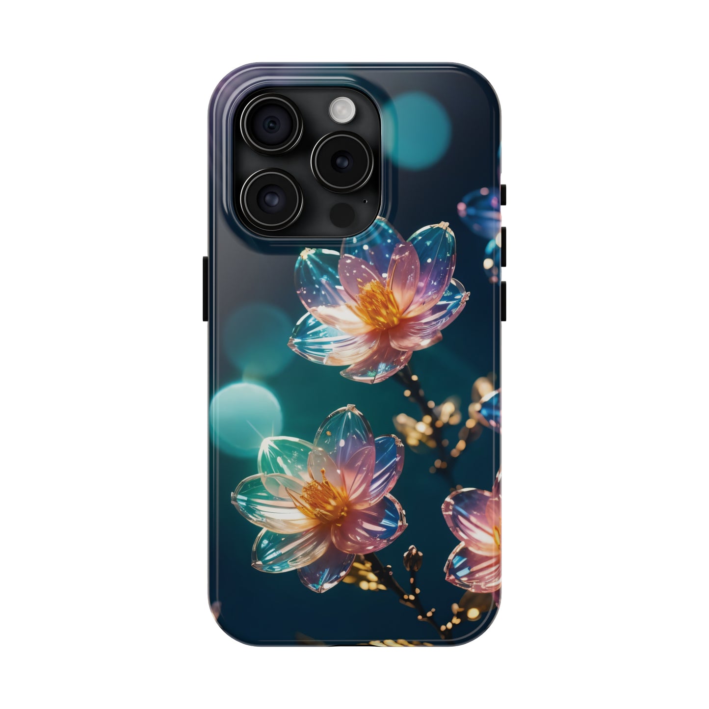 Tough Phone Cases: Fantasy Blossom Flower