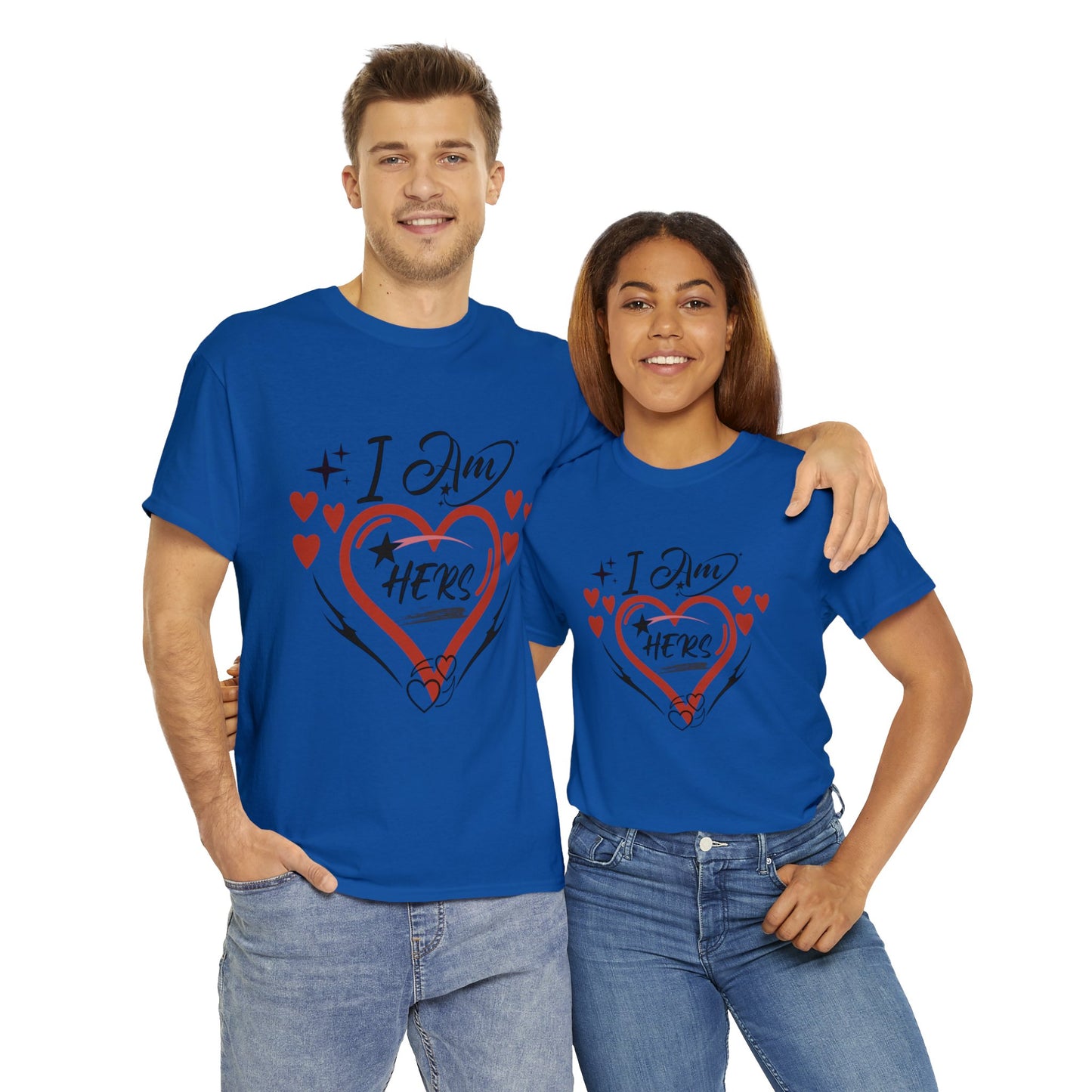 Valentine: I Am Hers - Unisex Heavy Cotton Tee