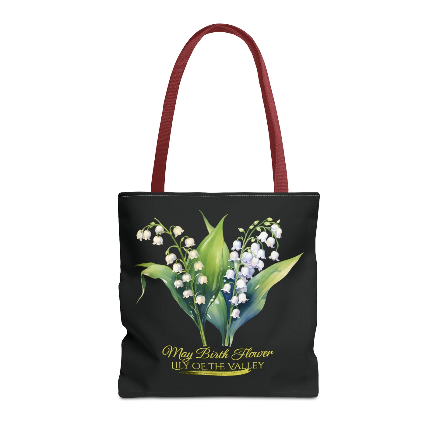 May Birth Flower: Lily of the valley - Tote Bag (AOP)