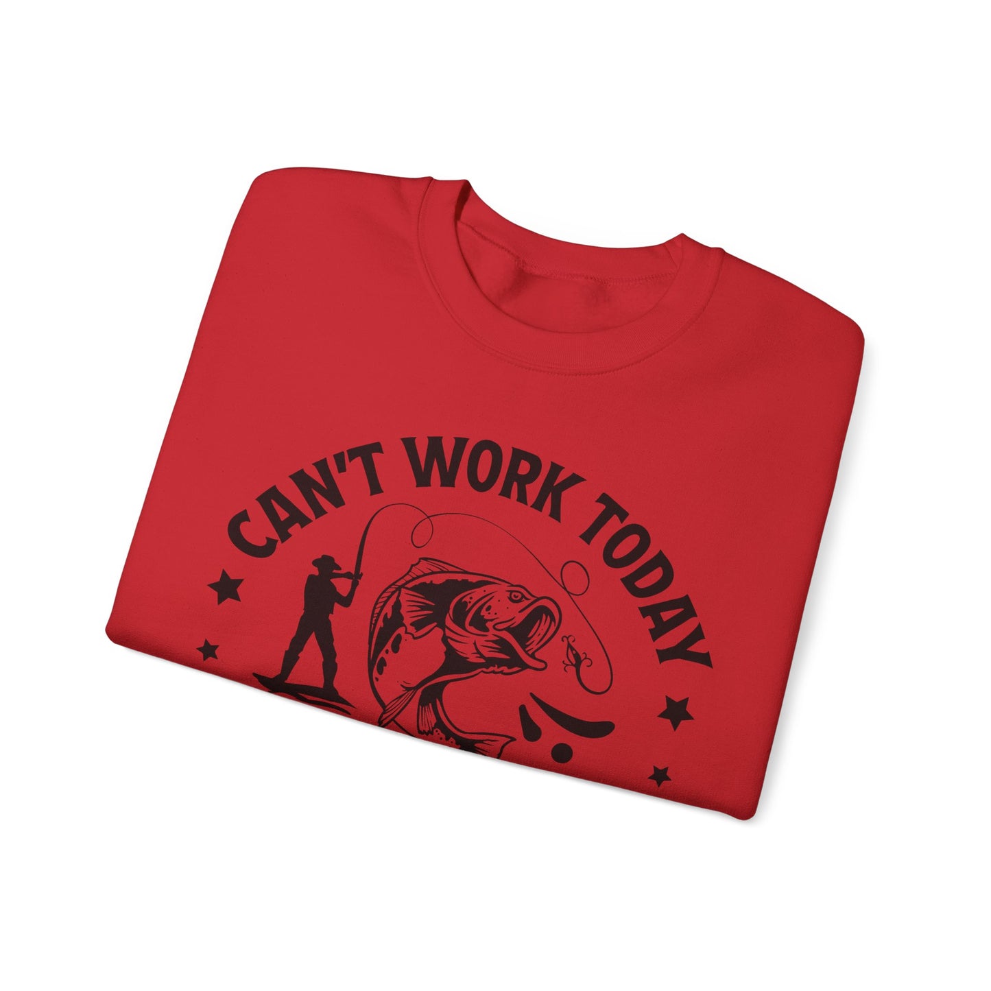 Can't work today, my arm is in a cast - Unisex Heavy Blend™ Crewneck Sweatshirt