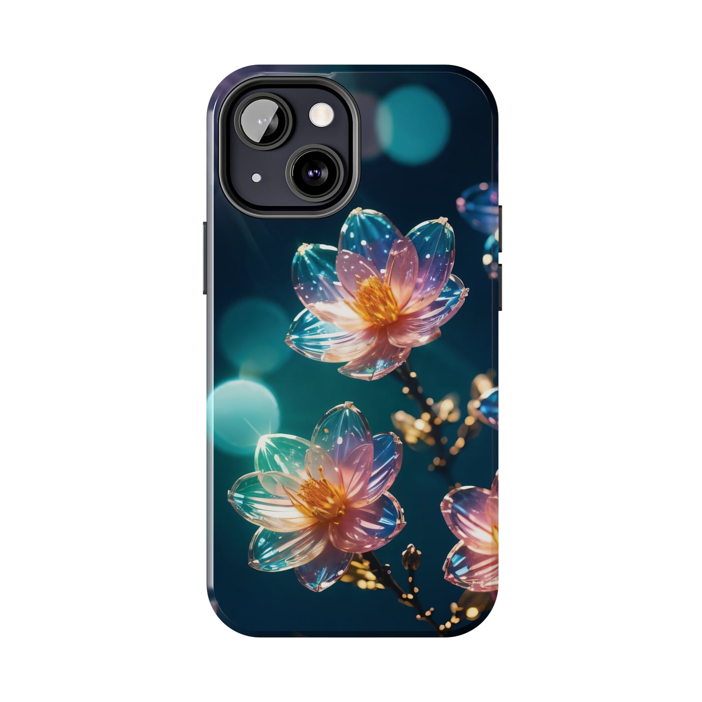 Tough Phone Cases: Fantasy Blossom Flower