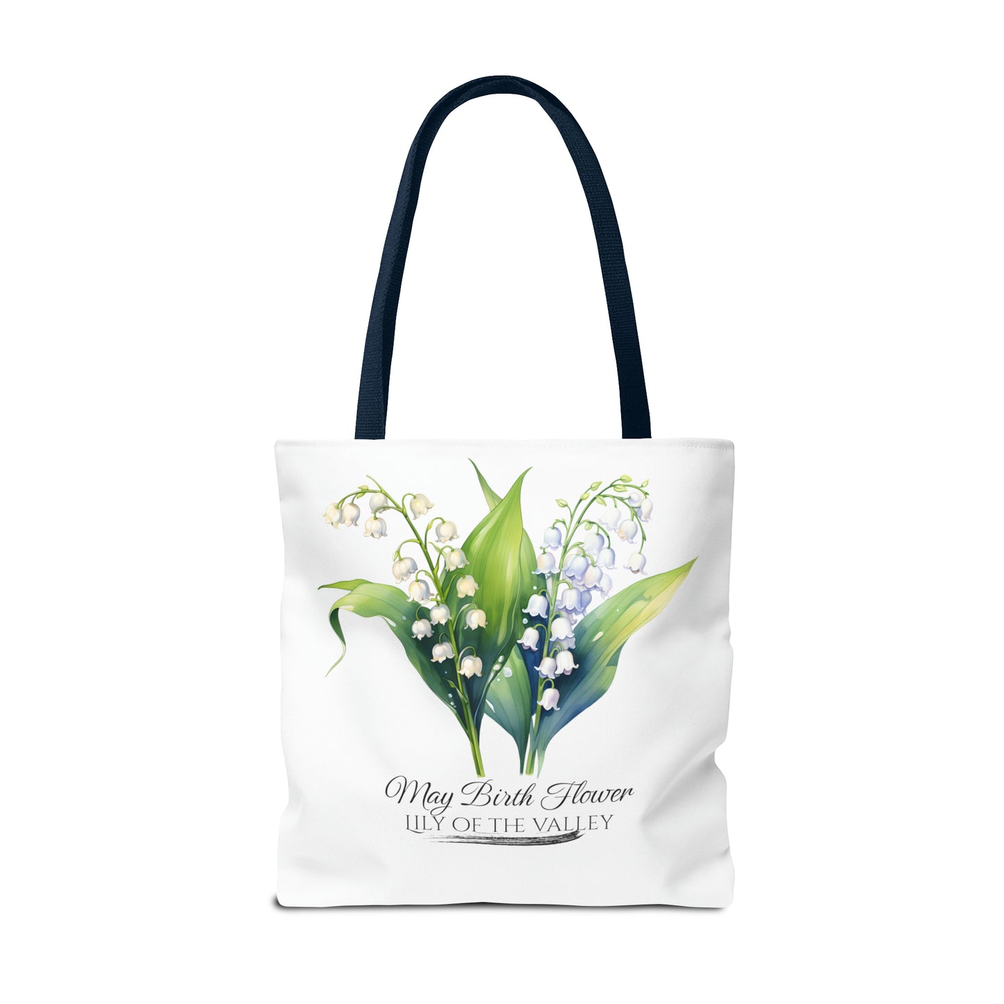 May Birth Flower: Lily of the valley - Tote Bag (AOP)