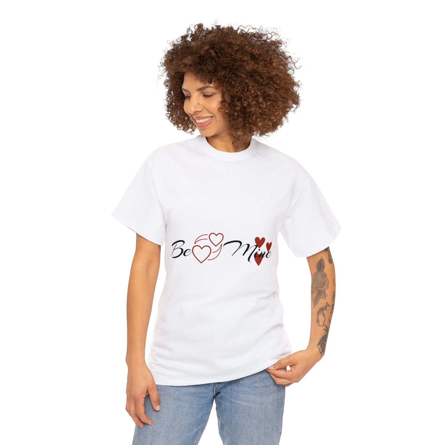 Valentine Be Mine - Unisex Heavy Cotton Tee