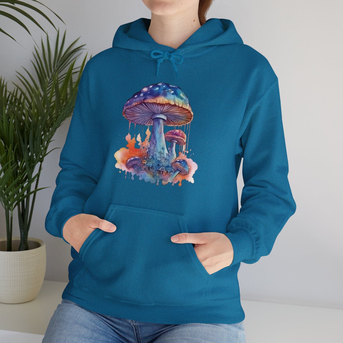 Mushroom1 - Unisex Heavy Blend™ Hooded Sweatshirt