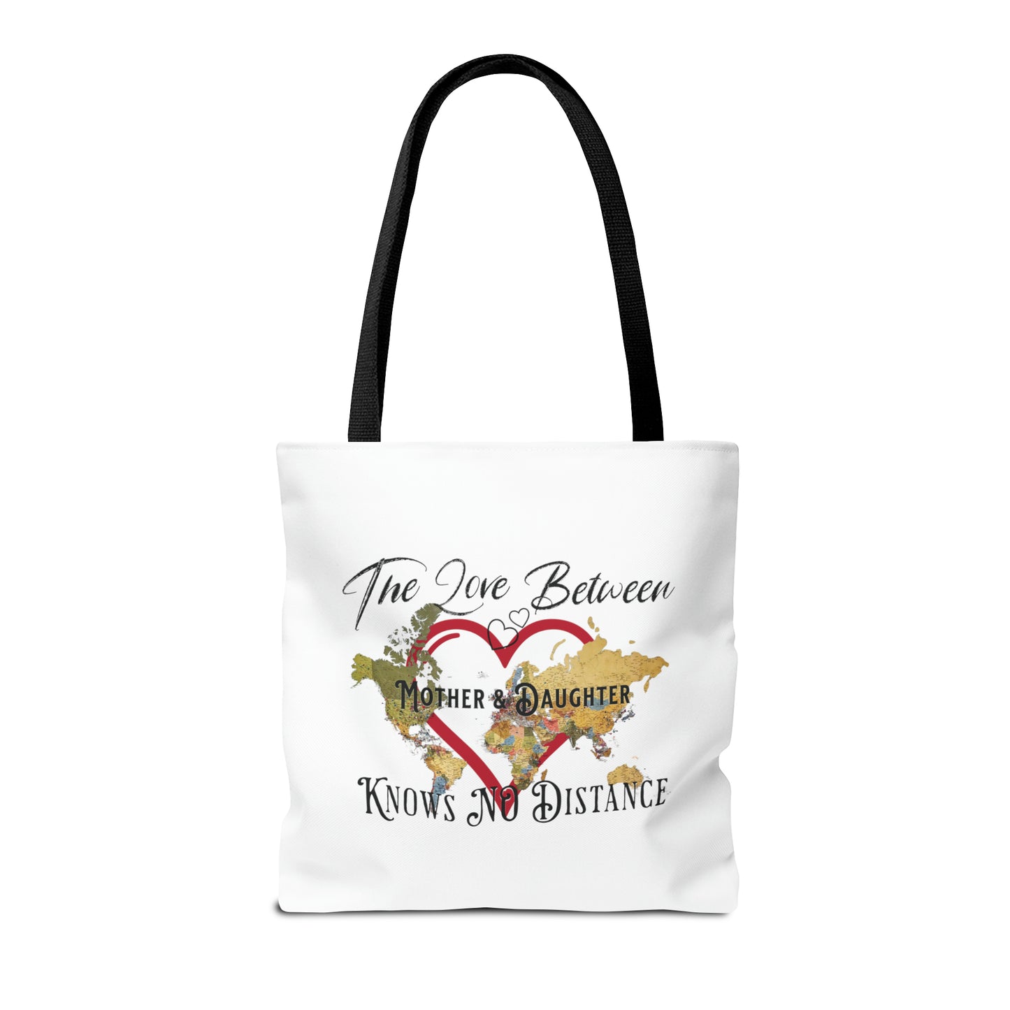 The love between mother and daughter knows no distance - Tote Bag (AOP)