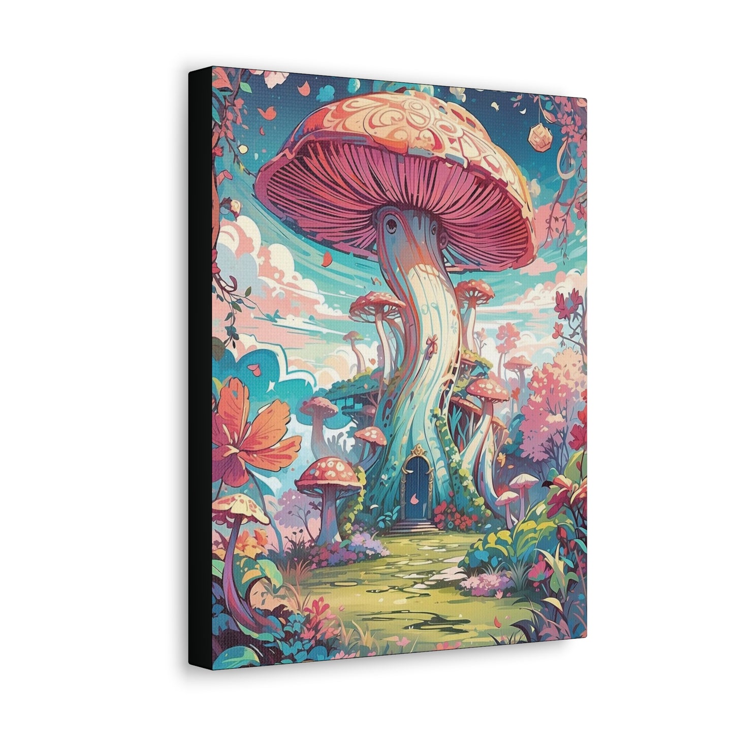 Mushroom Cabin: Canvas Gallery Wraps