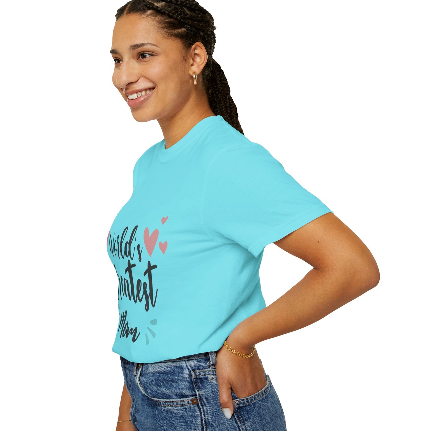 World greatest mom - Unisex Garment-Dyed T-shirt