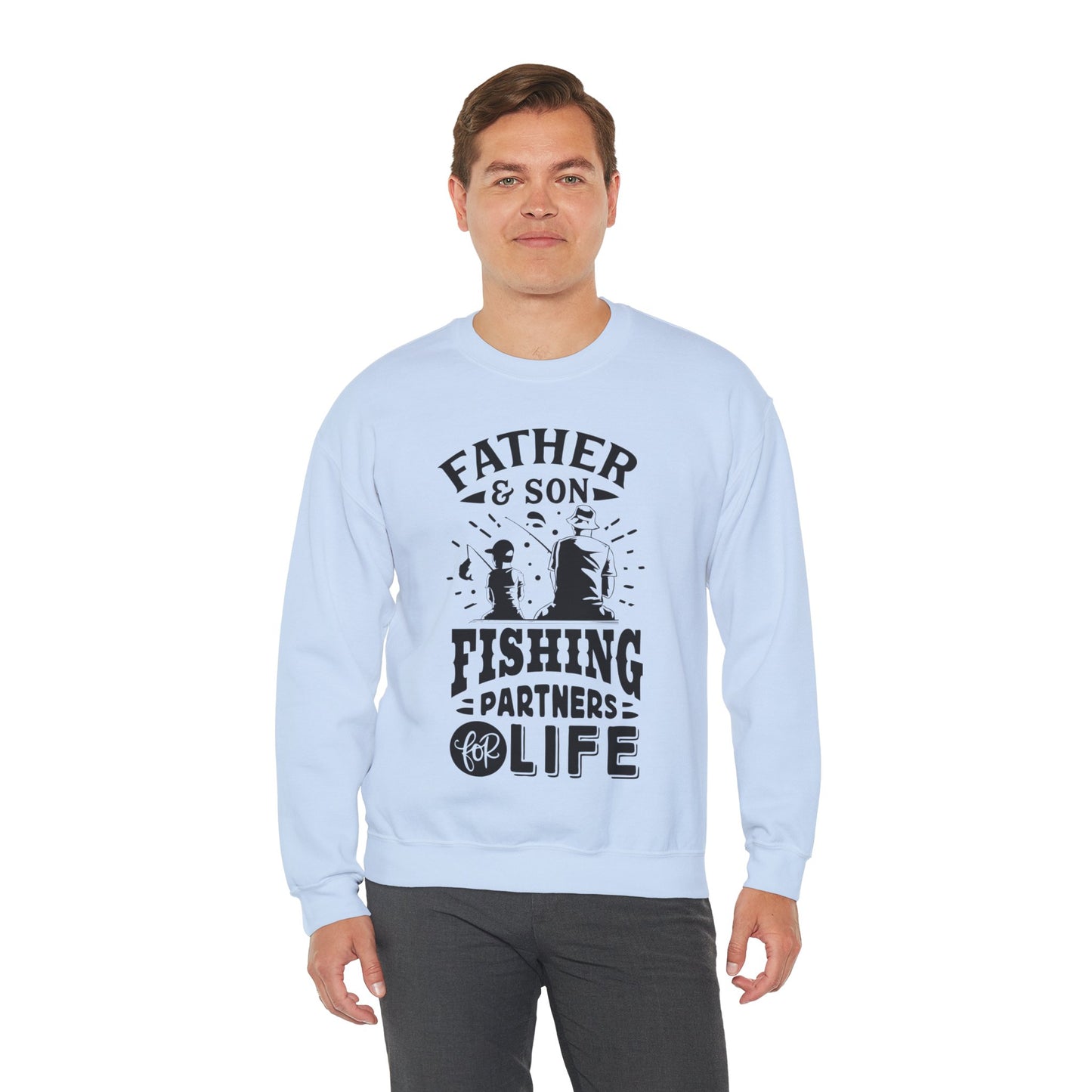 Father and son for life - Unisex Heavy Blend™ Crewneck Sweatshirt