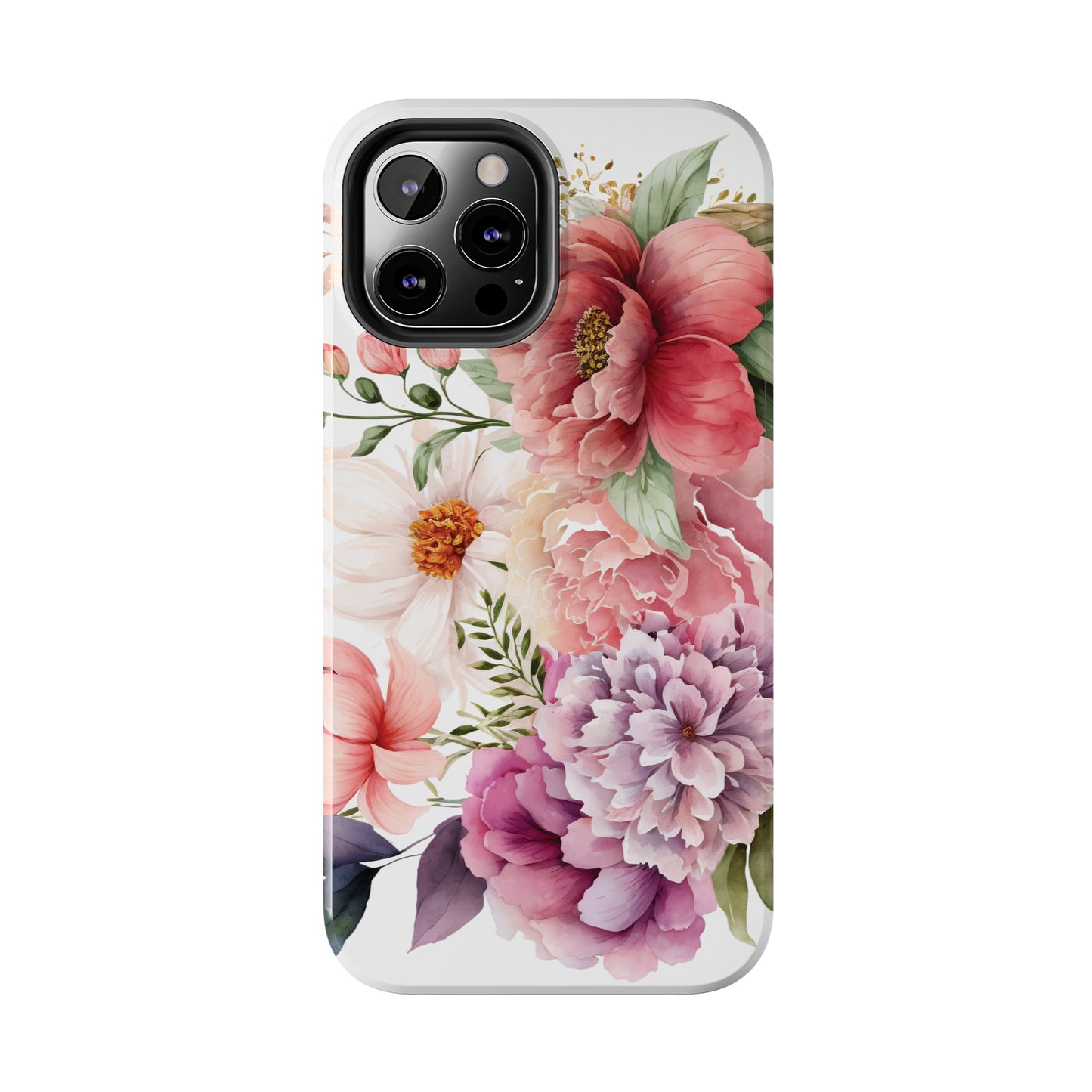 Tough Phone Cases: Watercolor Flower