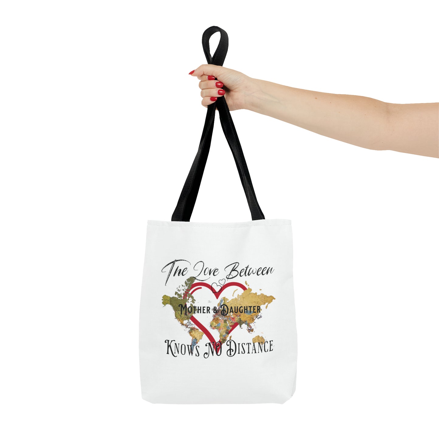 The love between mother and daughter knows no distance - Tote Bag (AOP)