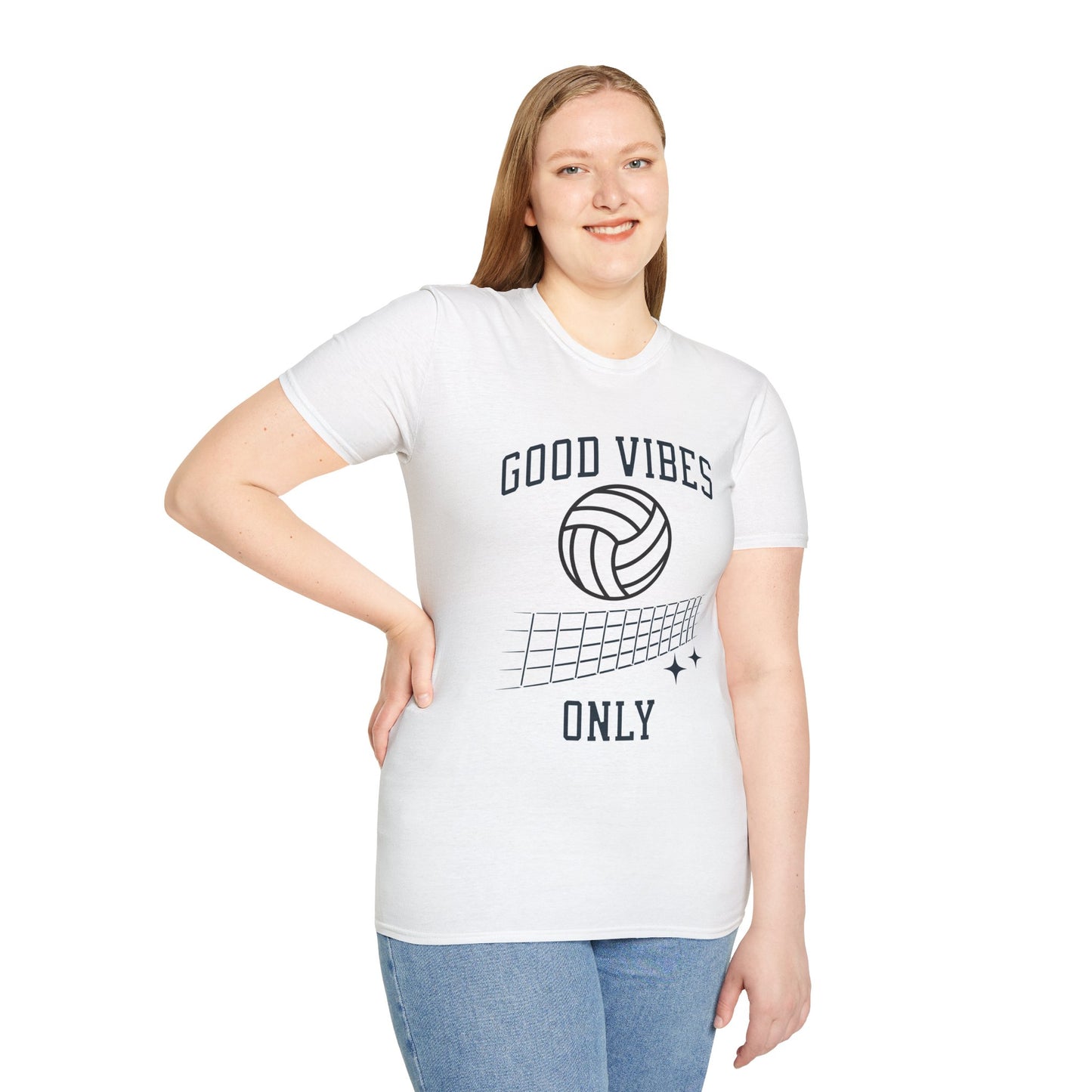 Good Vibes Only Volleyball T-Shirt