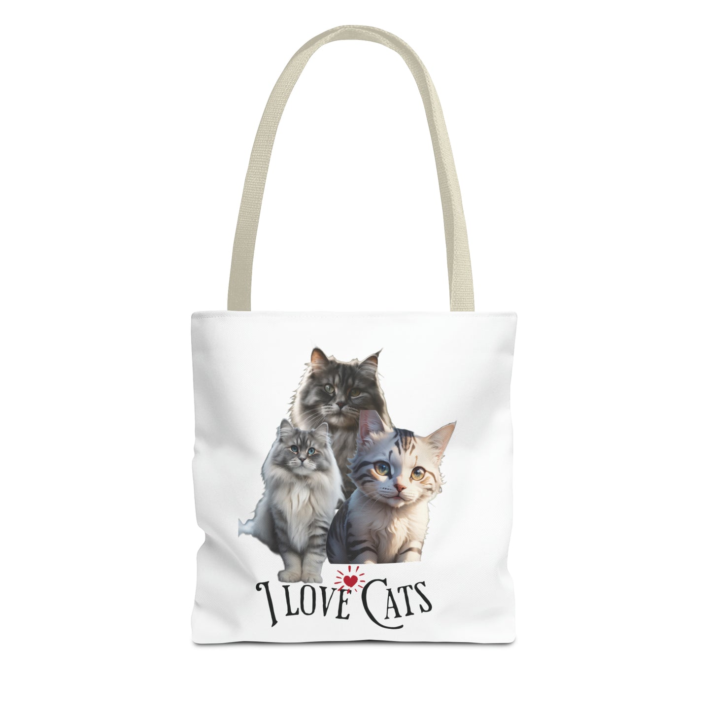 I love Cats - Tote Bag (AOP)