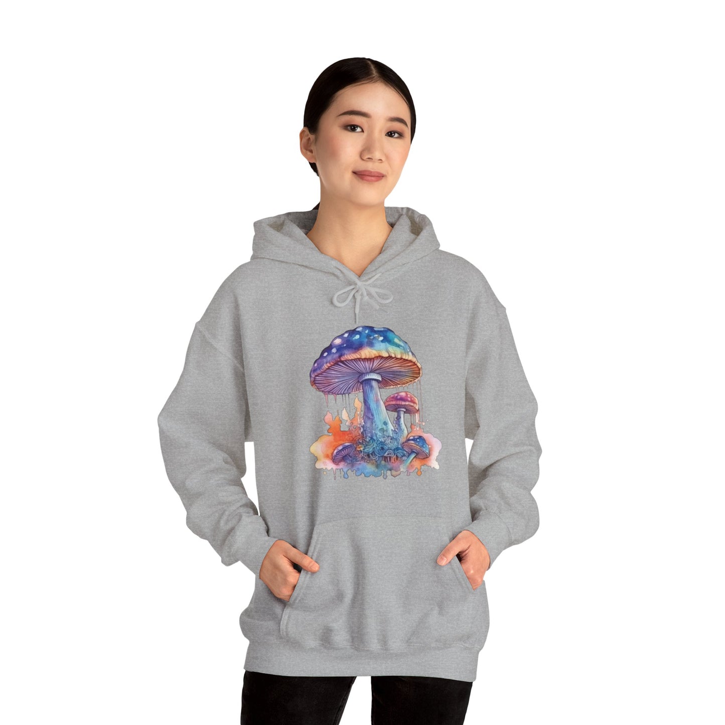 Mushroom1 - Unisex Heavy Blend™ Hooded Sweatshirt