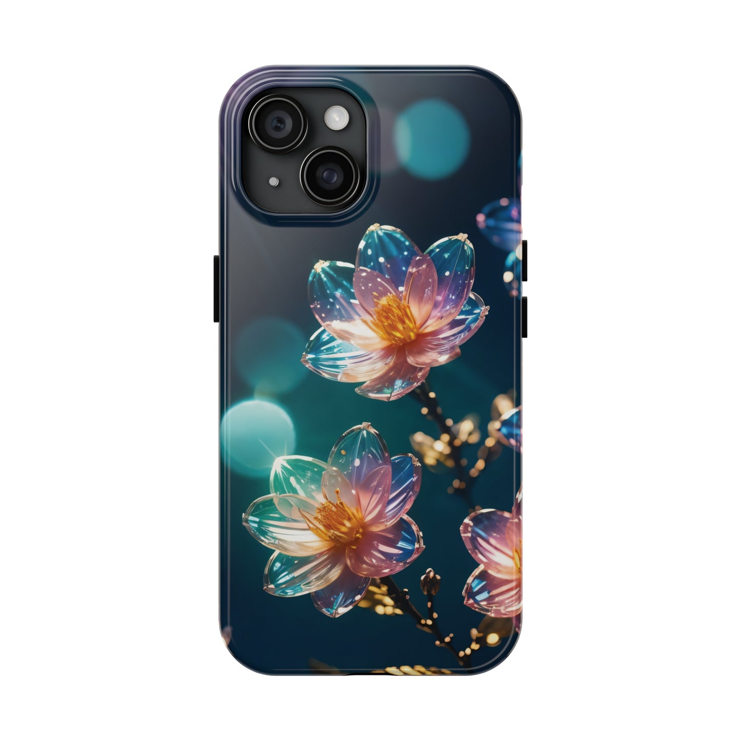 Tough Phone Cases: Fantasy Blossom Flower