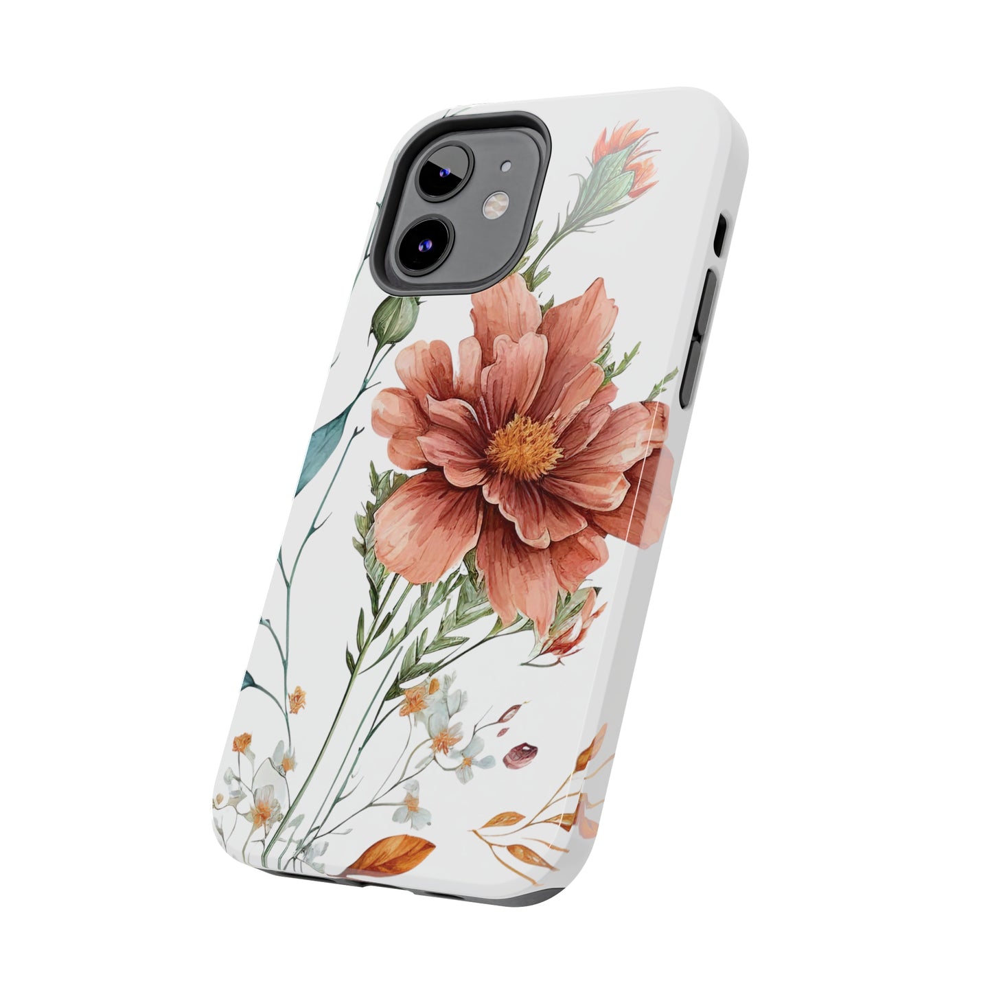 Tough Phone Cases: Watercolor Flower