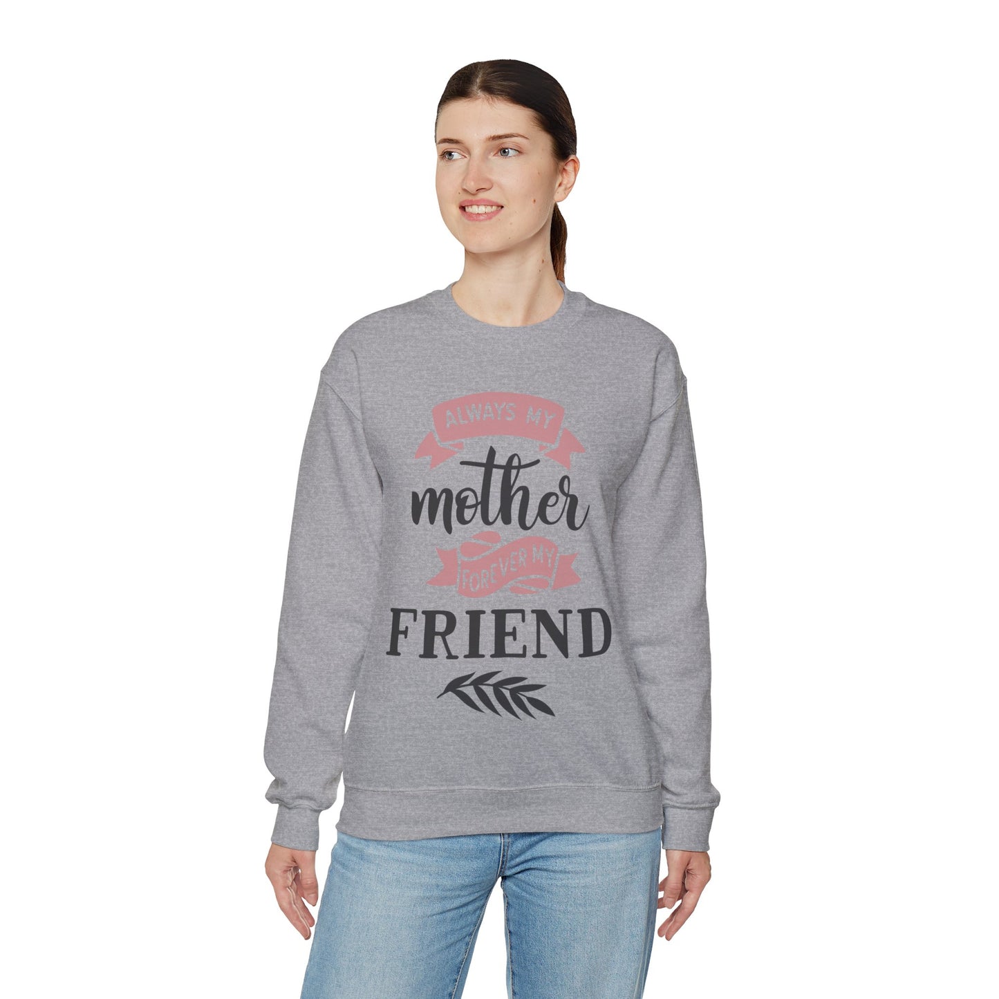 Always my mother - Unisex Heavy Blend™ Crewneck Sweatshirt