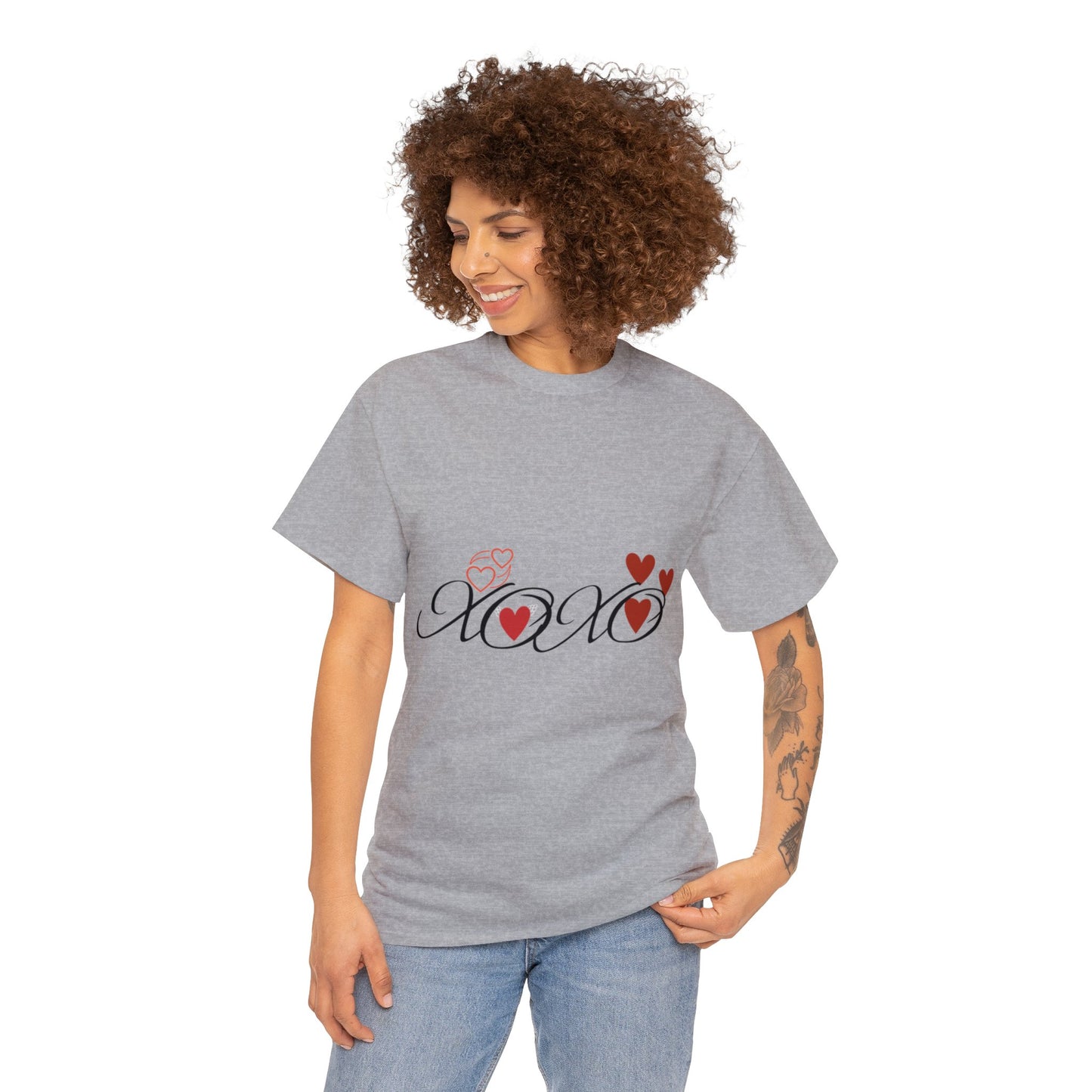 Valentine XOXO - Unisex Heavy Cotton Tee