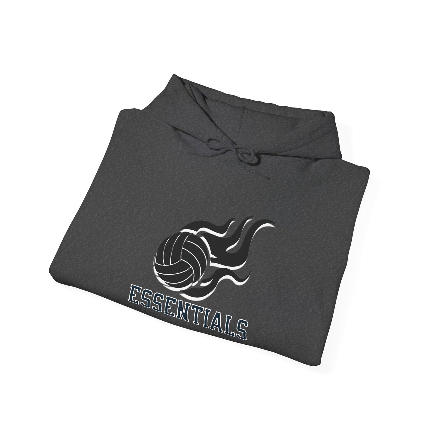 Essential Volleyball Hoodie - Unisex Heavy Blend Sweatshirt for Sports Lovers, Casual Wear, Gifts for Ball Players, Team Spirit