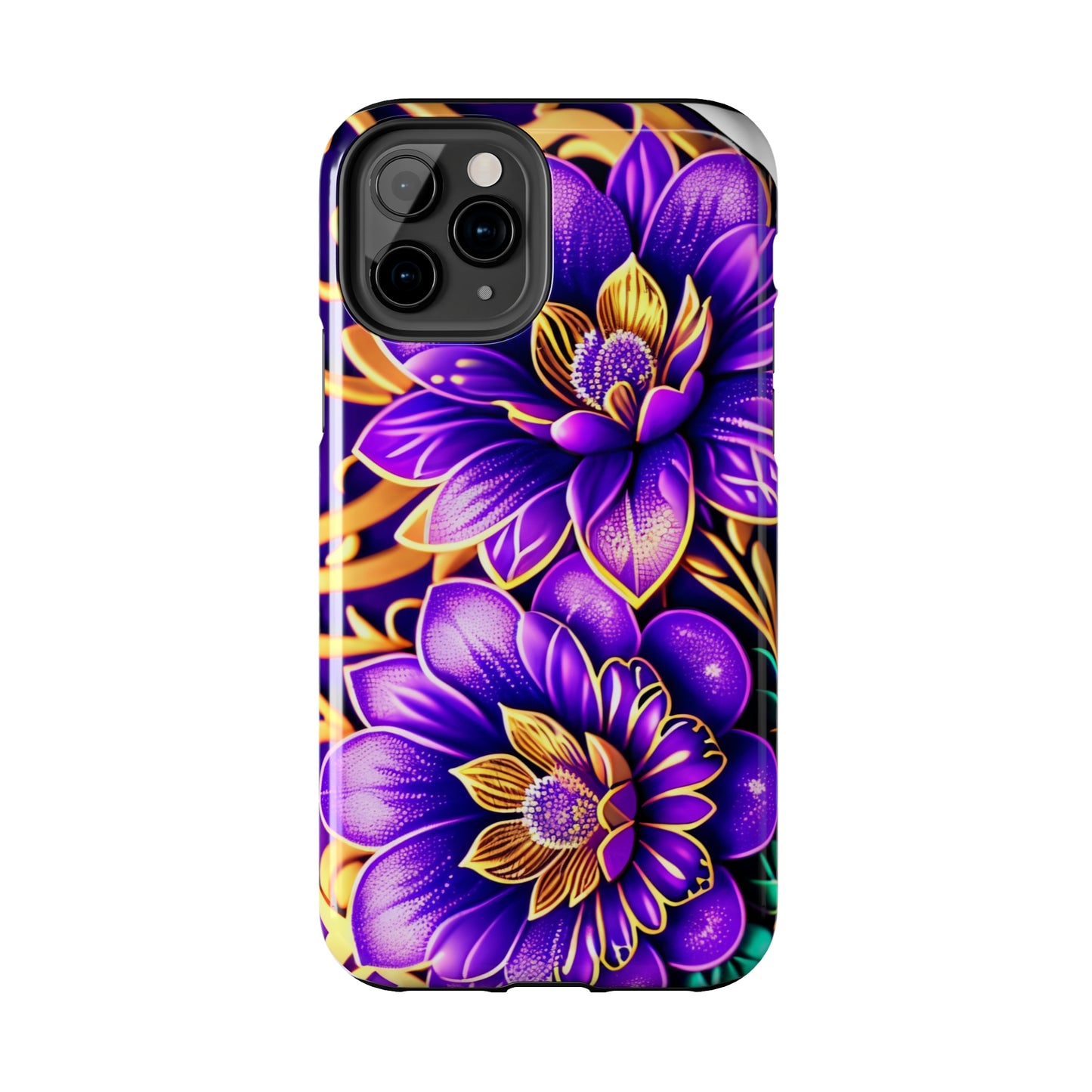 Tough Phone Cases: Fantasy Blossom Flowers