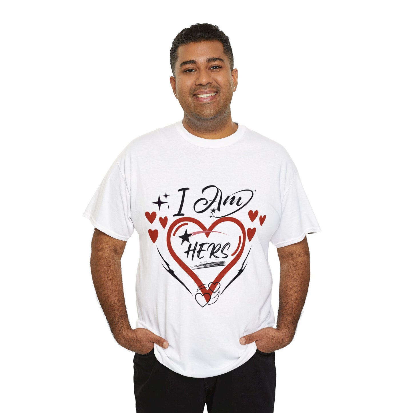 Valentine: I Am Hers - Unisex Heavy Cotton Tee