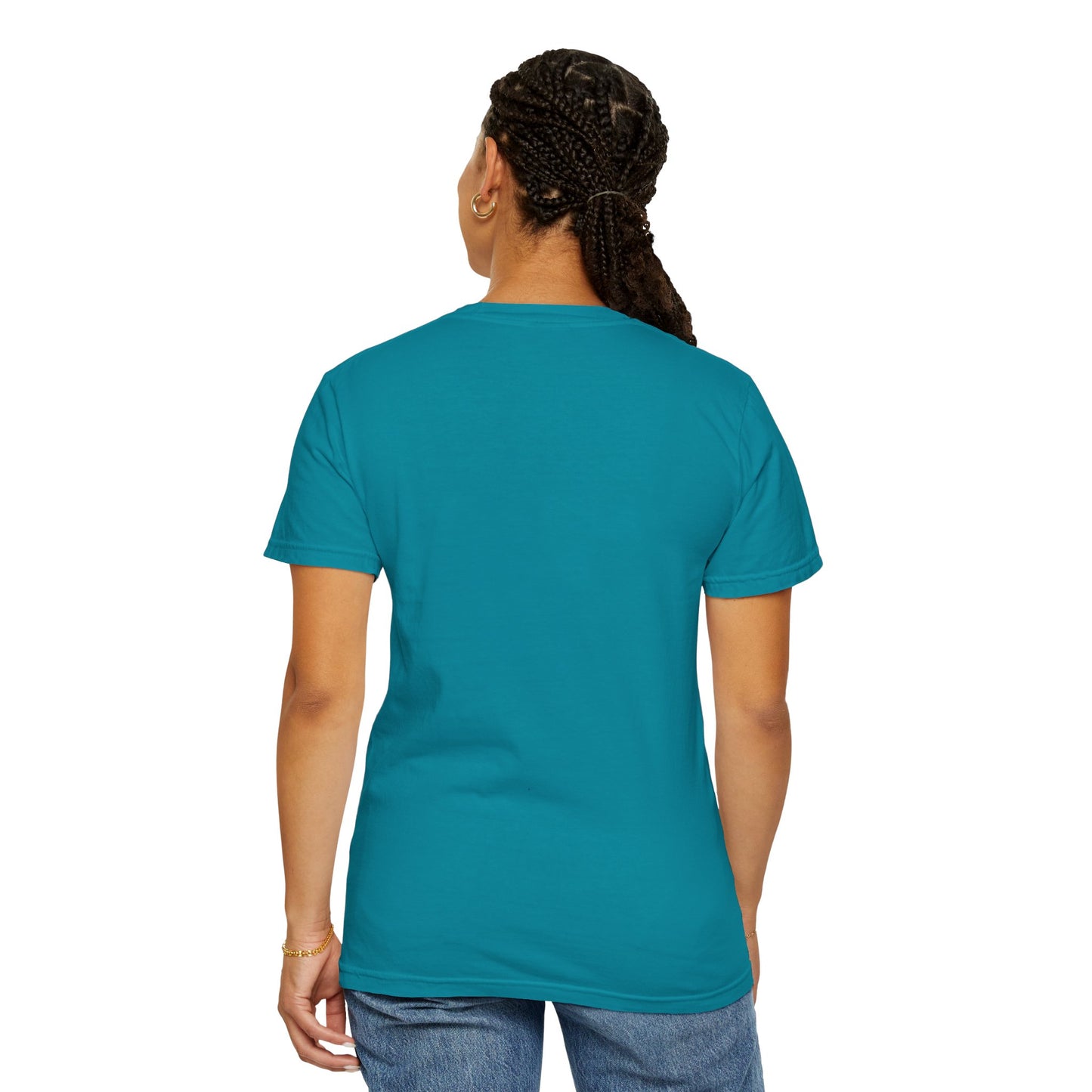 Fisherman lives here: Unisex Garment-Dyed T-shirt