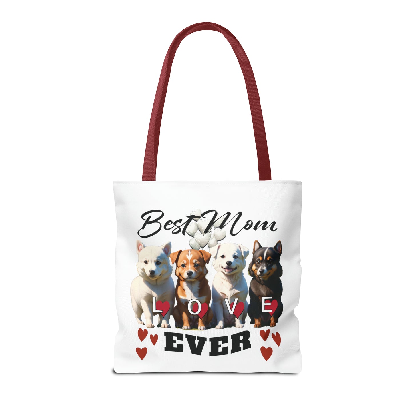 Valentine: Best Mom Ever - Tote Bag (AOP)