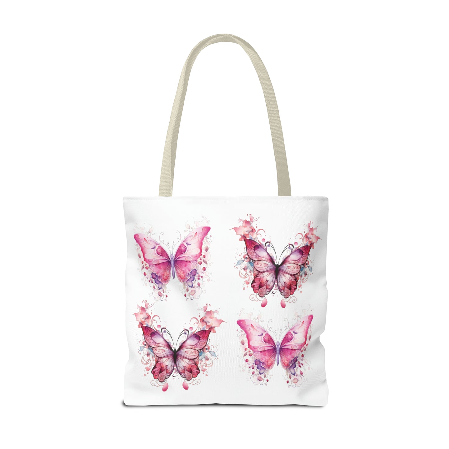 Pink Butterfly - Tote Bag (AOP)