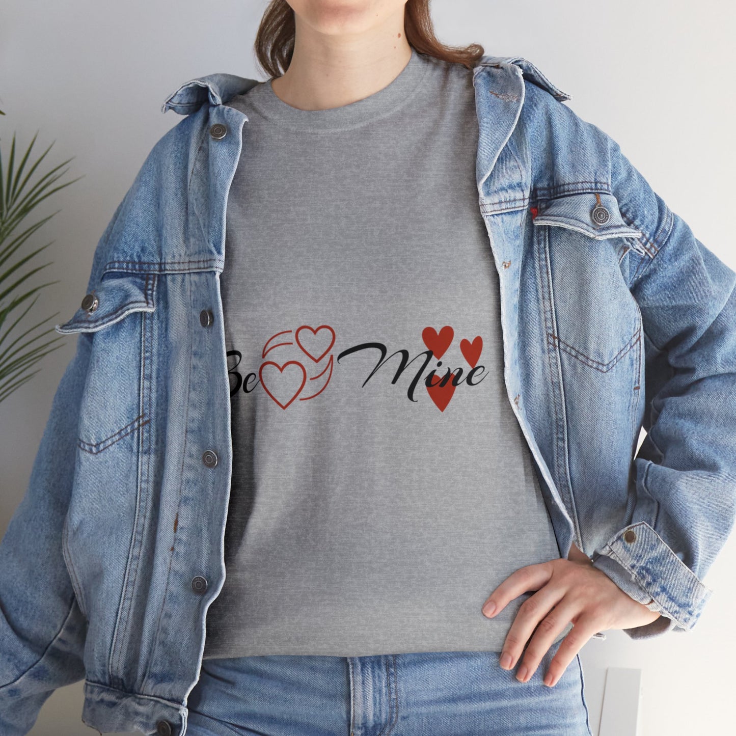 Valentine Be Mine - Unisex Heavy Cotton Tee