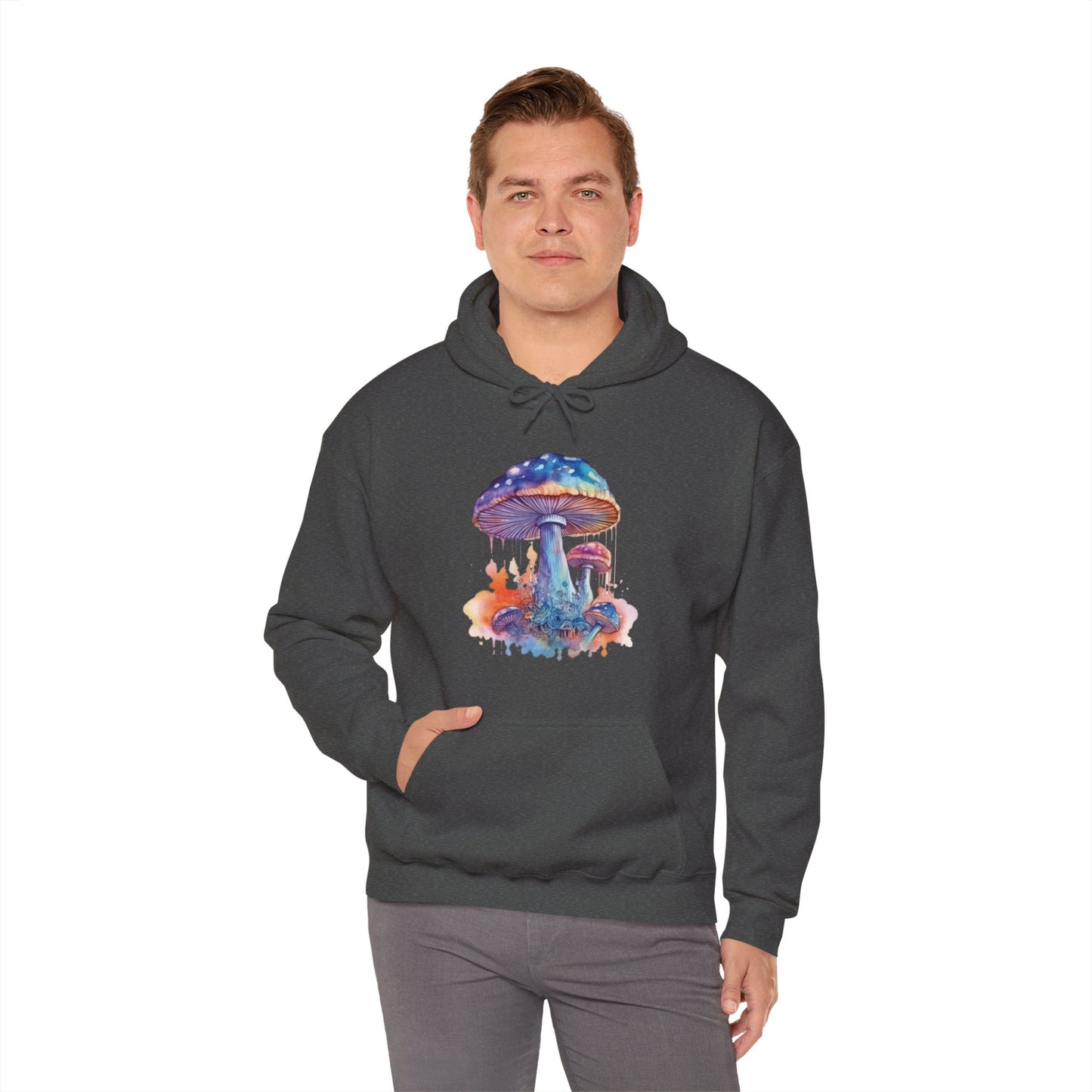 Mushroom1 - Unisex Heavy Blend™ Hooded Sweatshirt