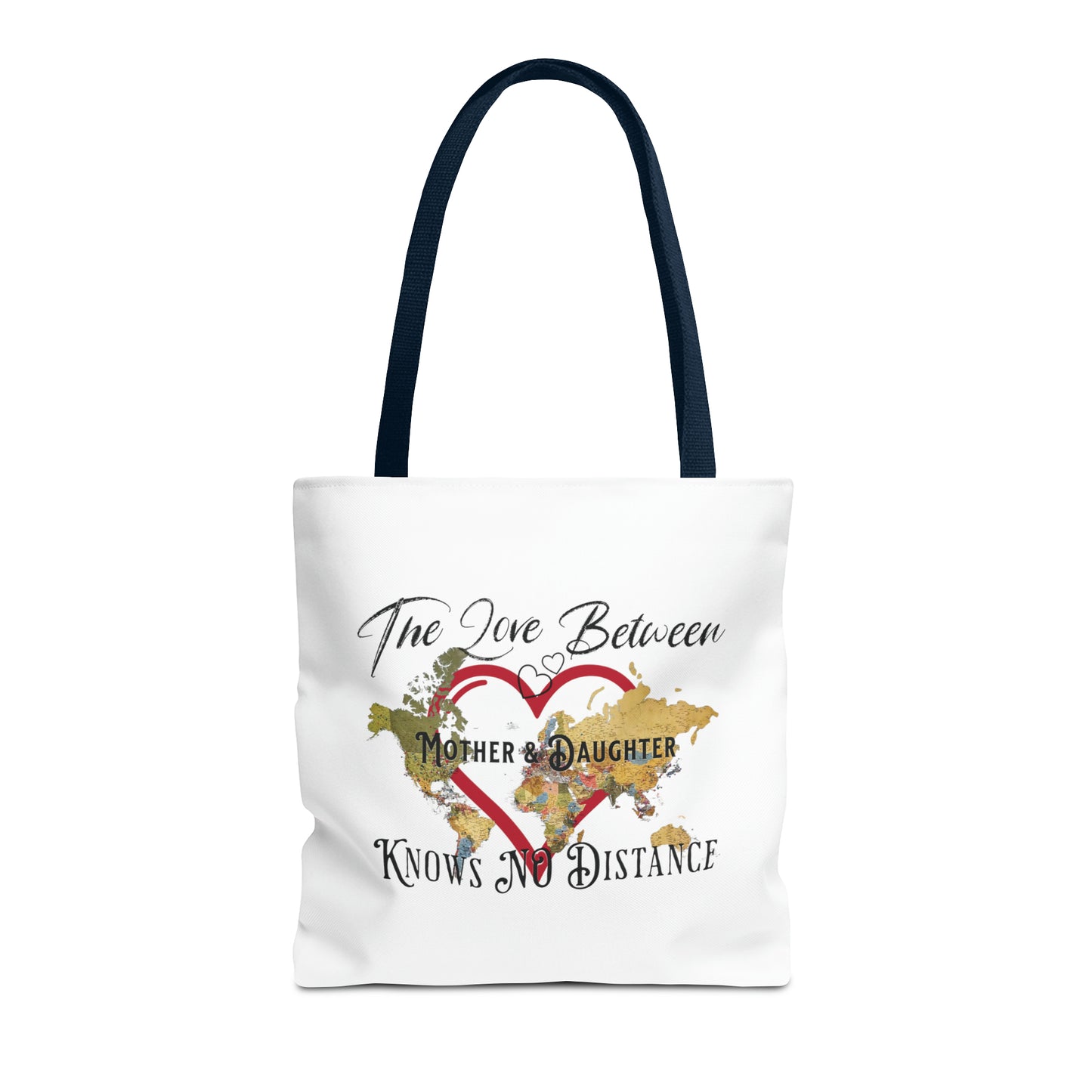 The love between mother and daughter knows no distance - Tote Bag (AOP)