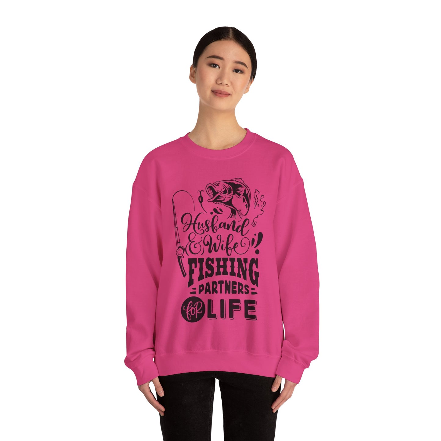 Husband and wife - Unisex Heavy Blend™ Crewneck Sweatshirt