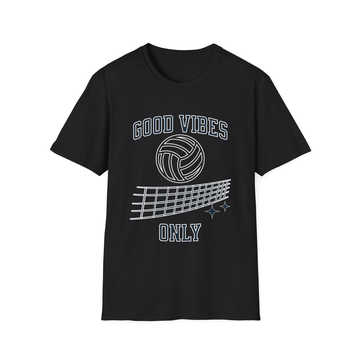Good Vibes Only Volleyball T-Shirt