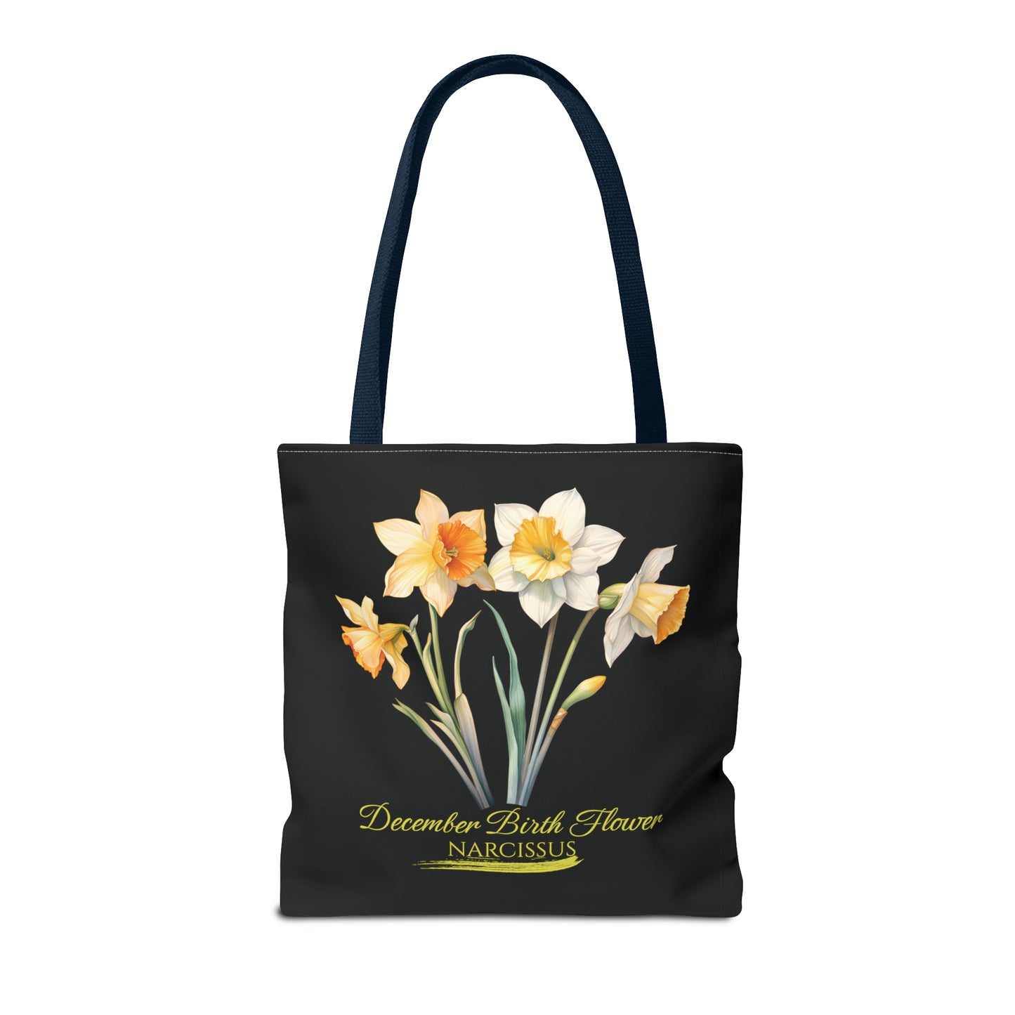 December Birth Flower: Narcissus - Tote Bag (AOP)