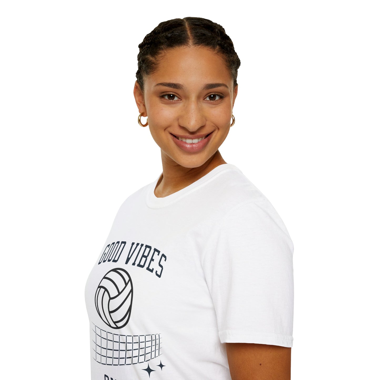 Good Vibes Only Volleyball T-Shirt