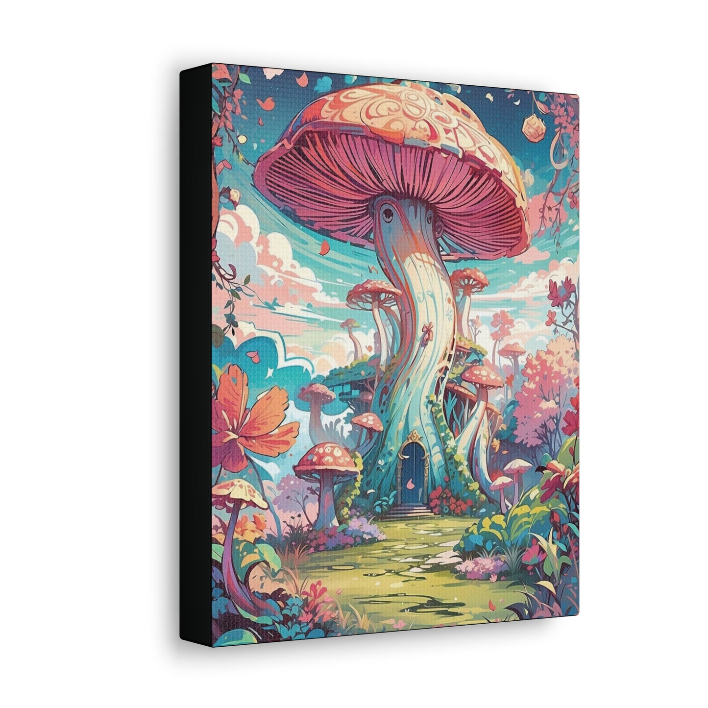 Mushroom Cabin: Canvas Gallery Wraps