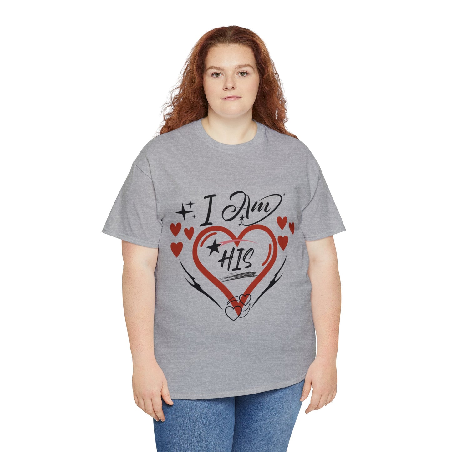 Valentine: I Am His - Unisex Heavy Cotton Tee