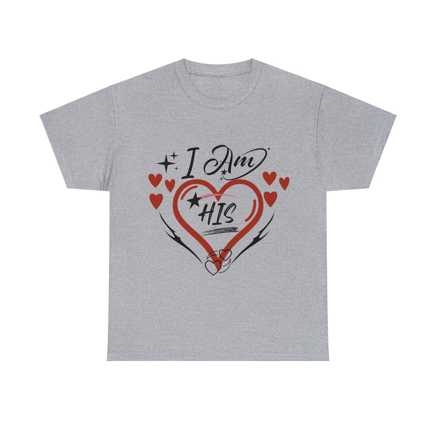 Valentine: I Am His - Unisex Heavy Cotton Tee