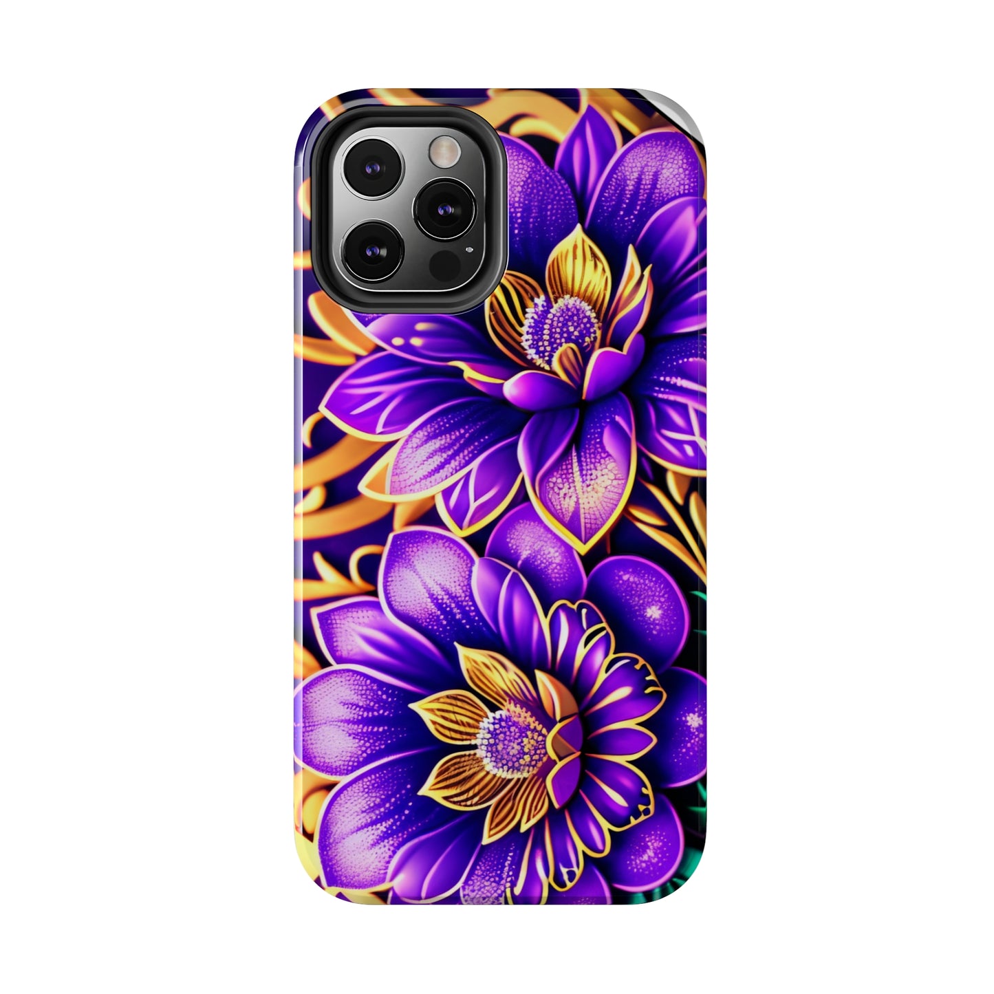 Tough Phone Cases: Fantasy Blossom Flowers