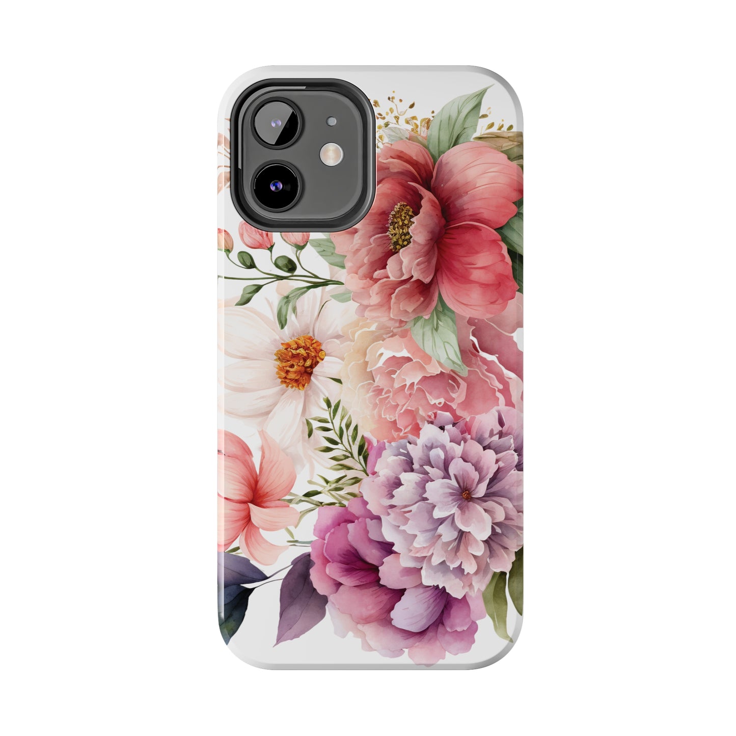 Tough Phone Cases: Watercolor Flower