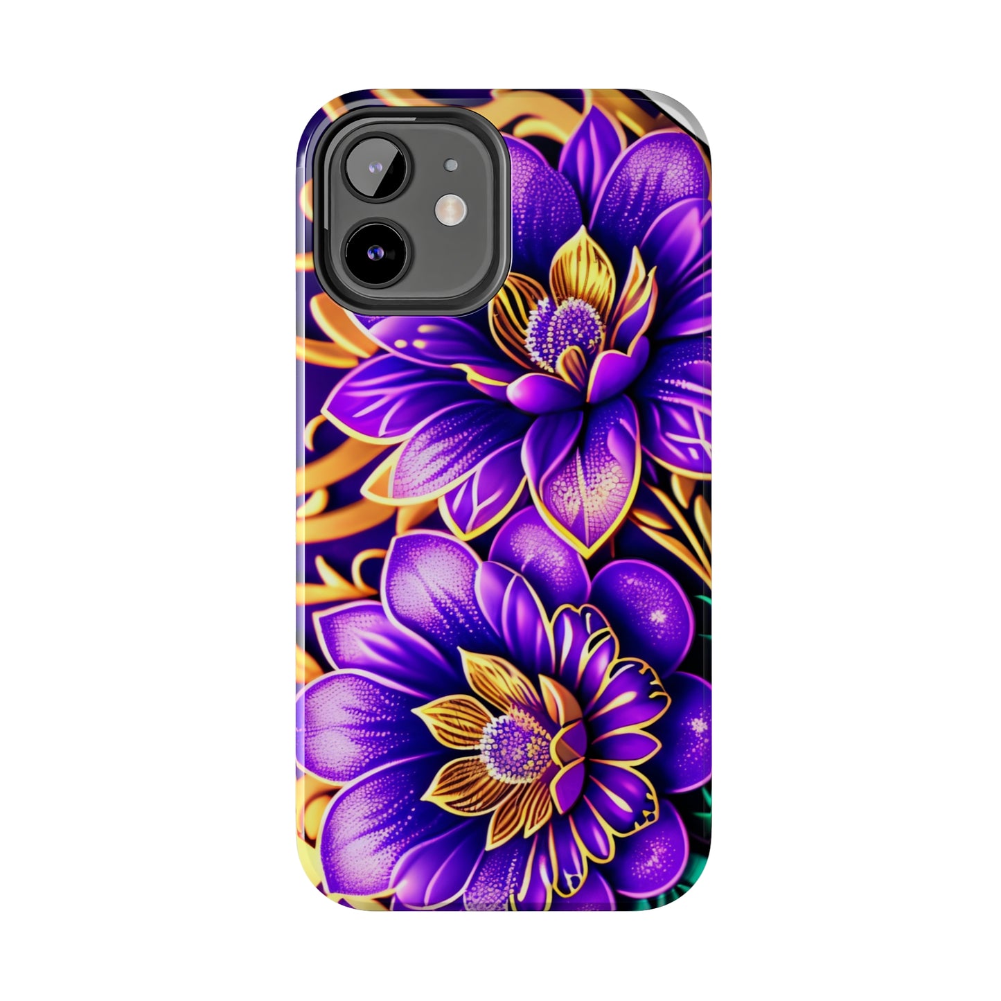 Tough Phone Cases: Fantasy Blossom Flowers