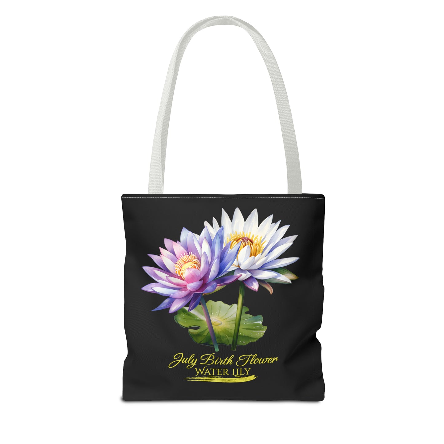 July Birth Flower: Water Lily - Tote Bag (AOP)