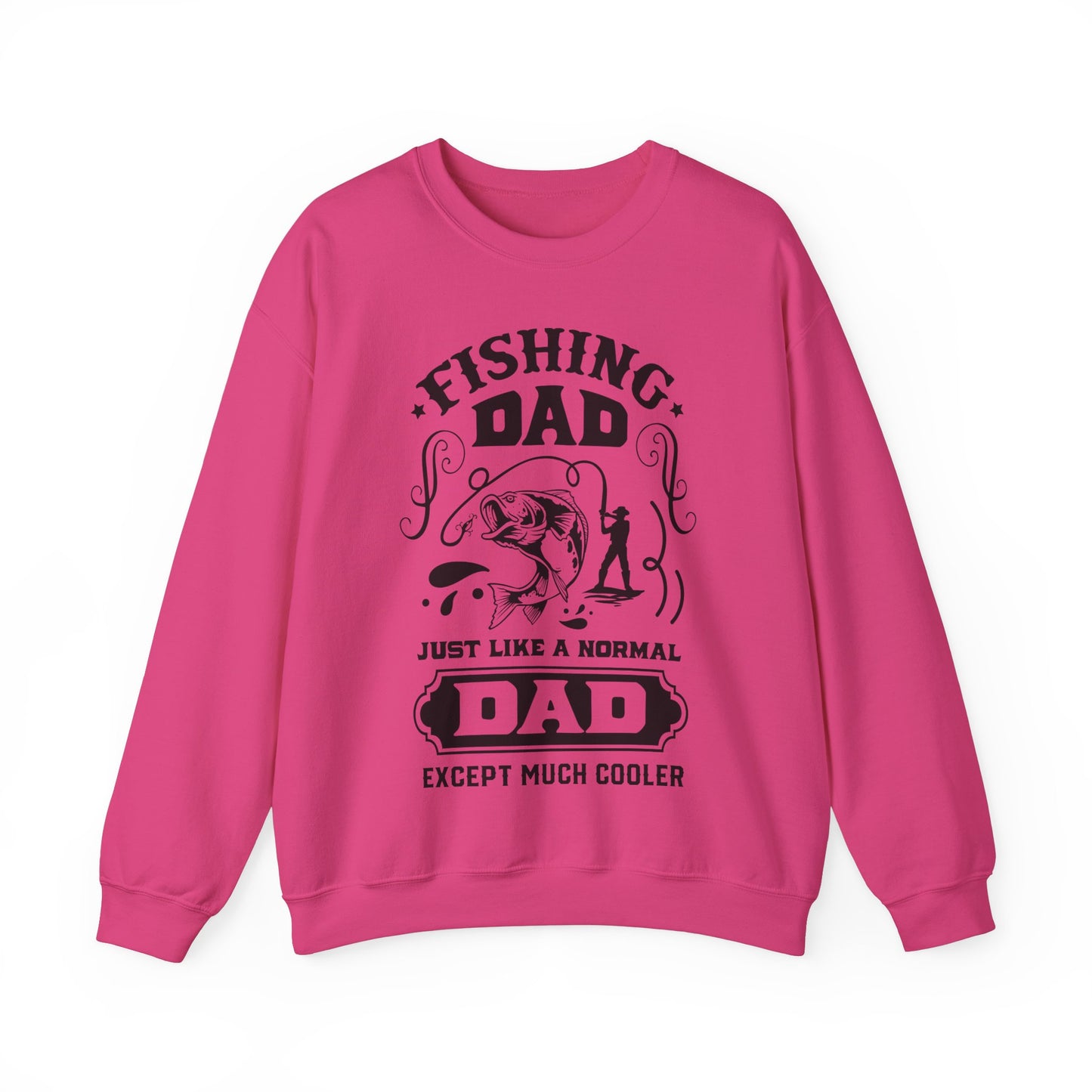 Fishing dad - Unisex Heavy Blend™ Crewneck Sweatshirt