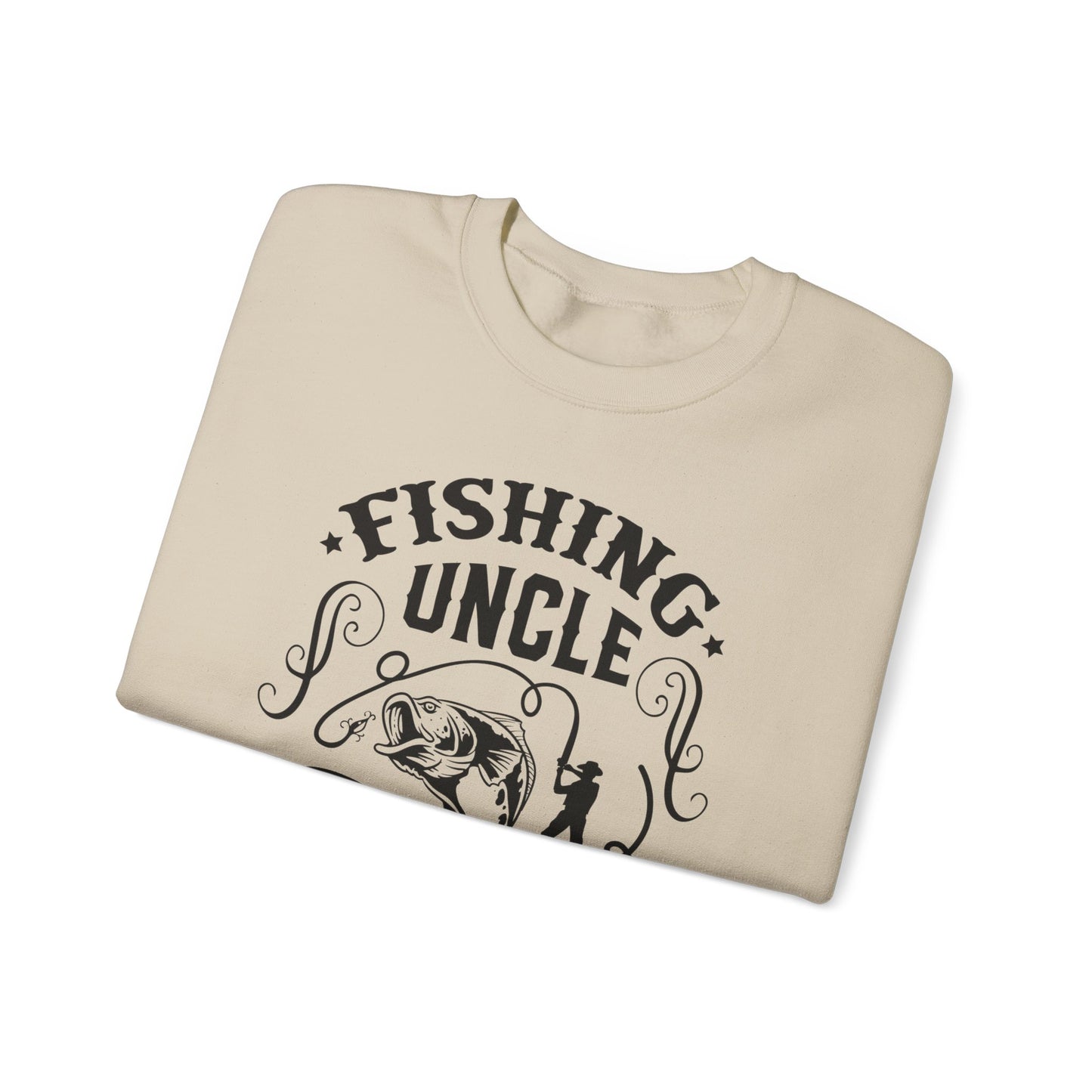 Fishing Uncle - Unisex Heavy Blend™ Crewneck Sweatshirt