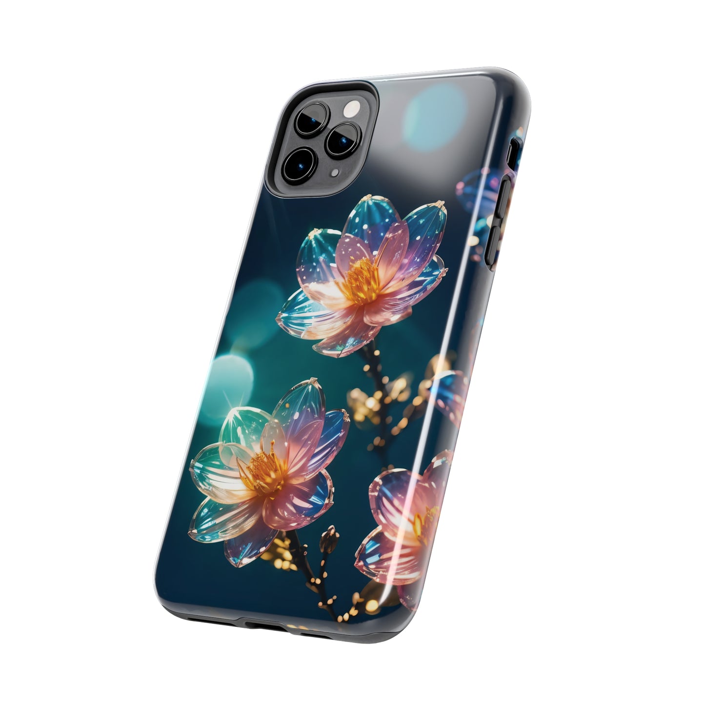 Tough Phone Cases: Fantasy Blossom Flower