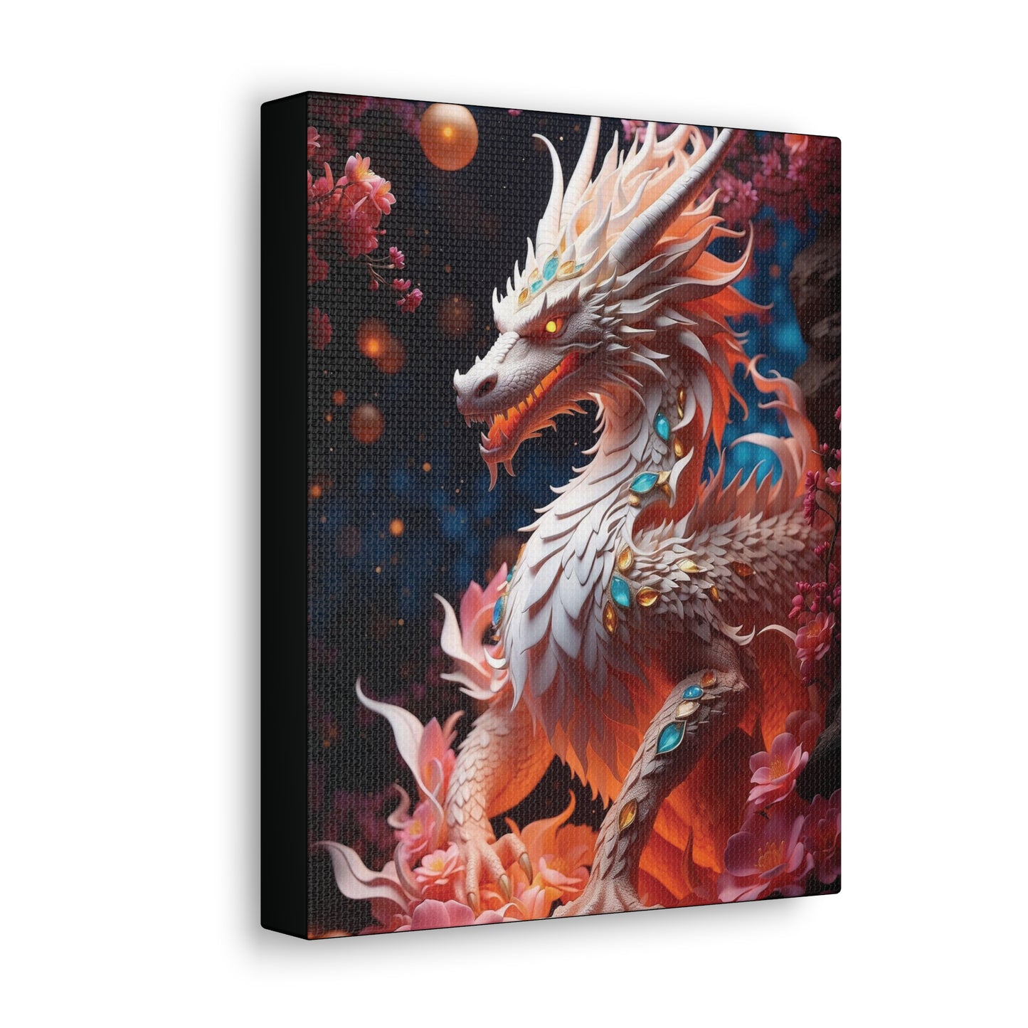 The Protector Dragon: Canvas Gallery Wraps