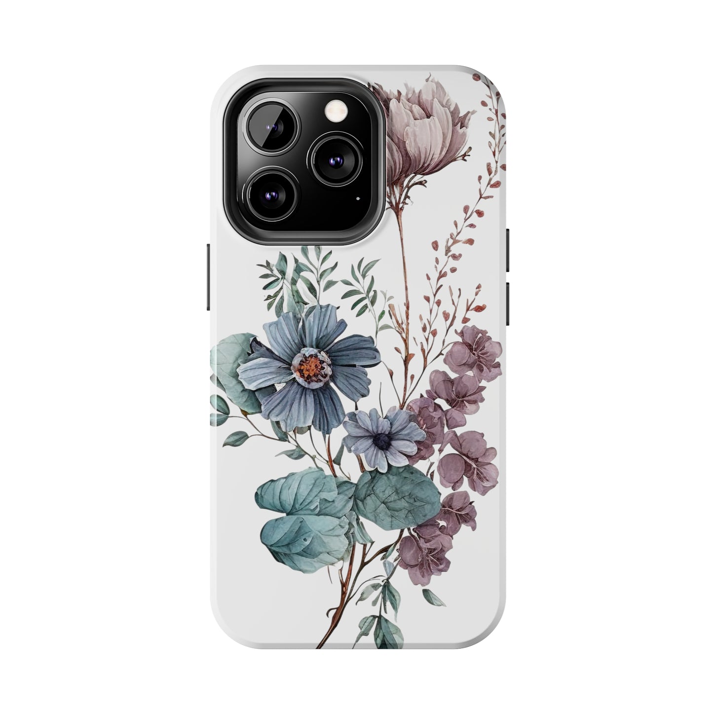 Tough Phone Cases: Watercolor Flower