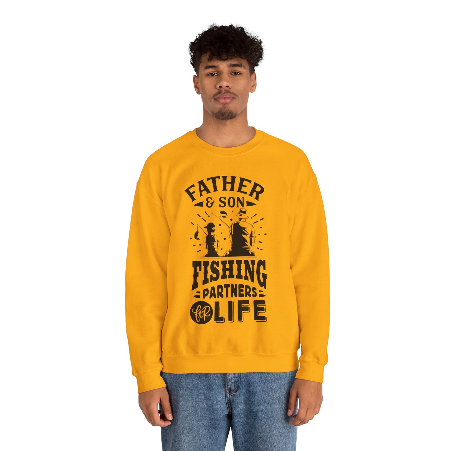 Father and son for life - Unisex Heavy Blend™ Crewneck Sweatshirt