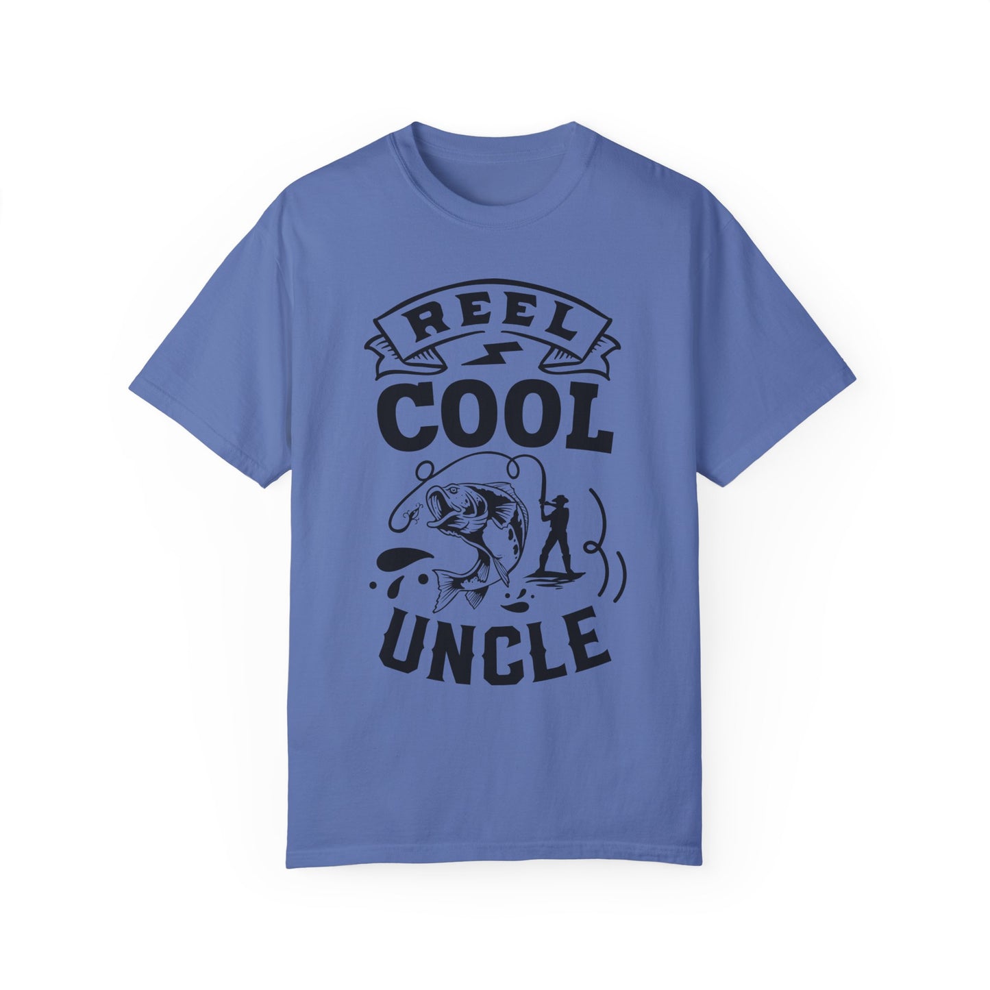 Reel cool uncle: Unisex Garment-Dyed T-shirt