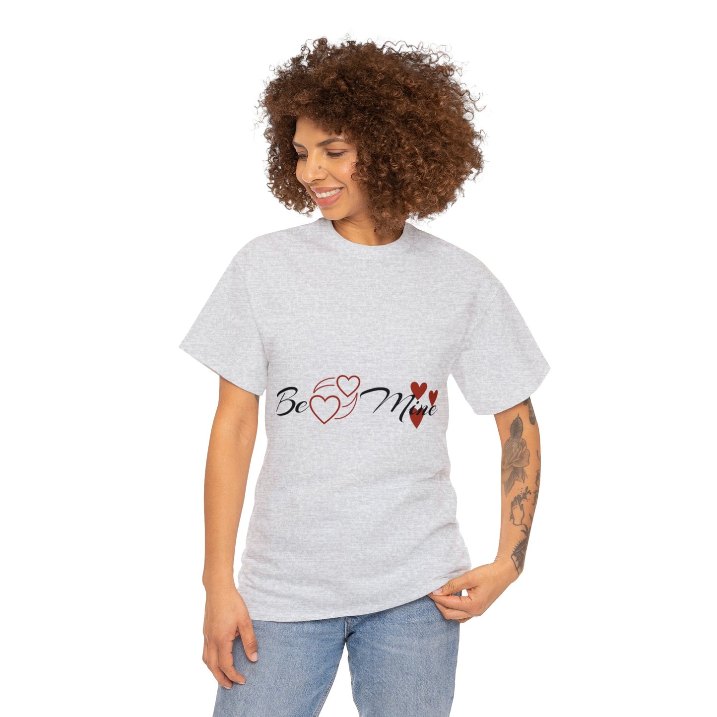 Valentine Be Mine - Unisex Heavy Cotton Tee